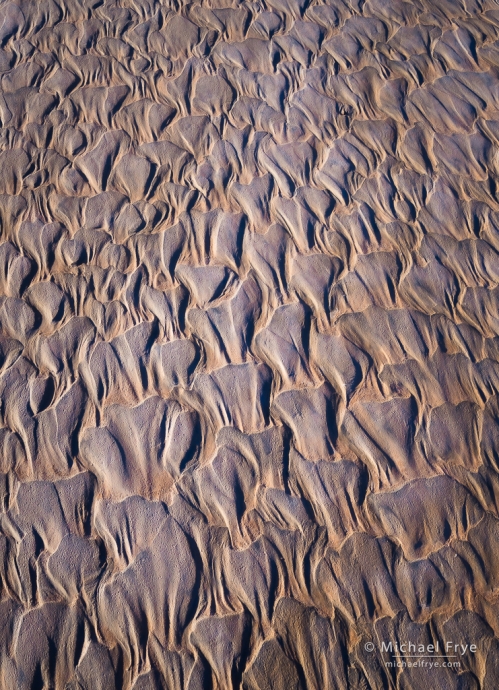 Mud patterns, Death Valley NP, CA, USA