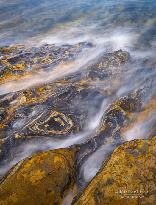 Rocks and water, Point Lobos State Reserve, CA, USA