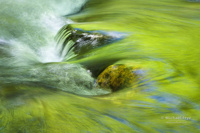 Green cascade, Great Smoky Mountains NP, TN, USA