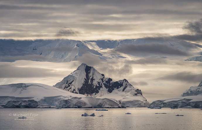 Mountains and glaciers, Antarctica