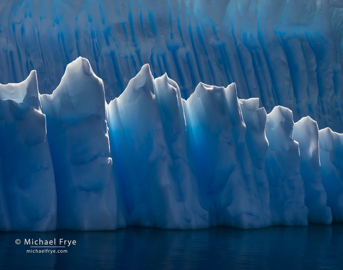 Icy glow, Antarctica