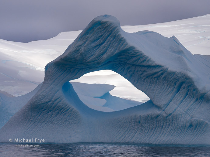 Ice arch, Antarctica