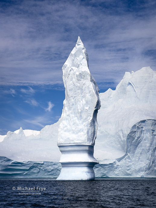 Ice spire, Antarctica