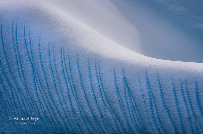 Ice curves, Antarctica