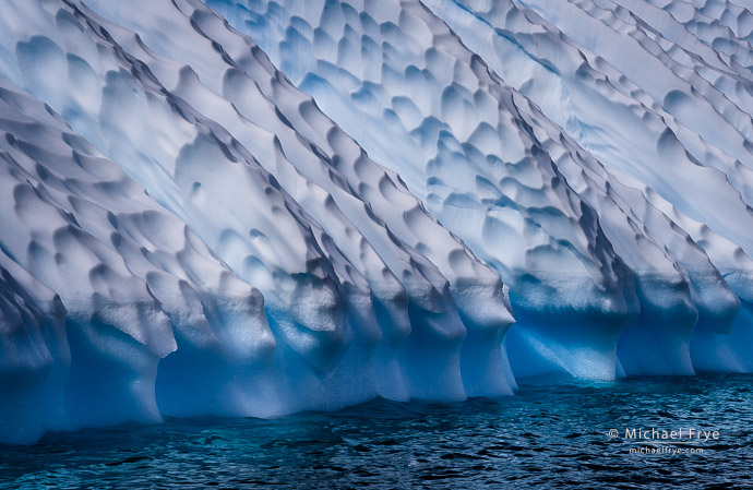Ice textures, Antarctica